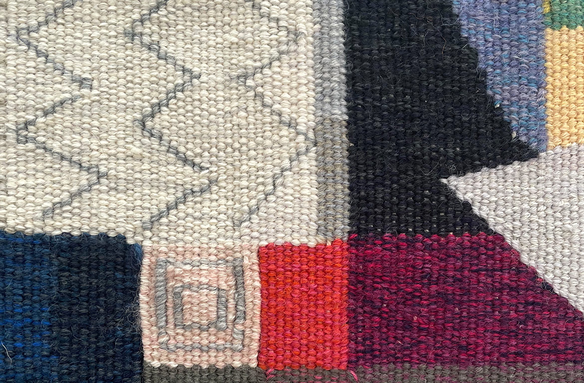 Anniette Beaucamp - Tinte Tusche Tapestry - Ausschnitt