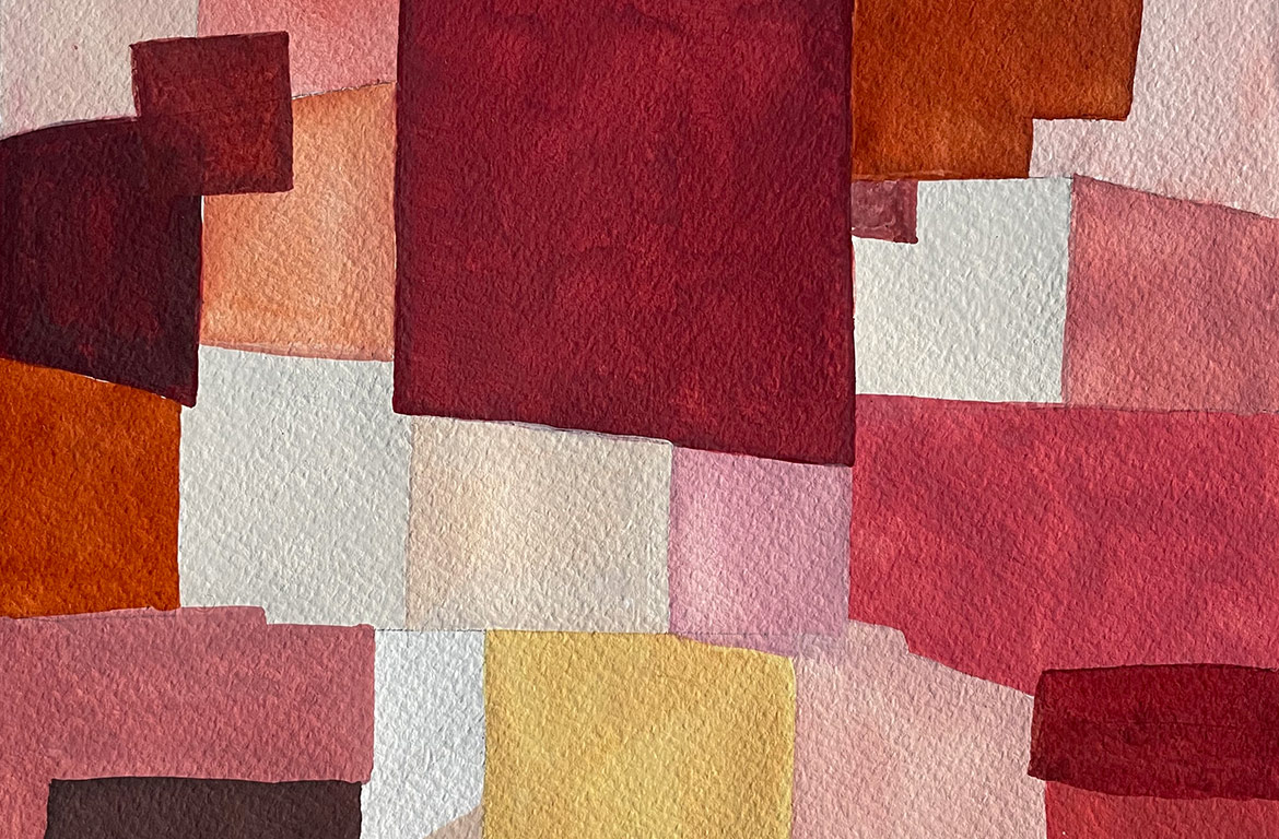 Anniette Beaucamp - Tinte Tusche Tapestry - Ausschnittt