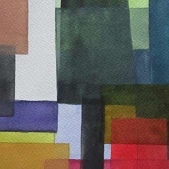 Watercolour 21 x 22 cm