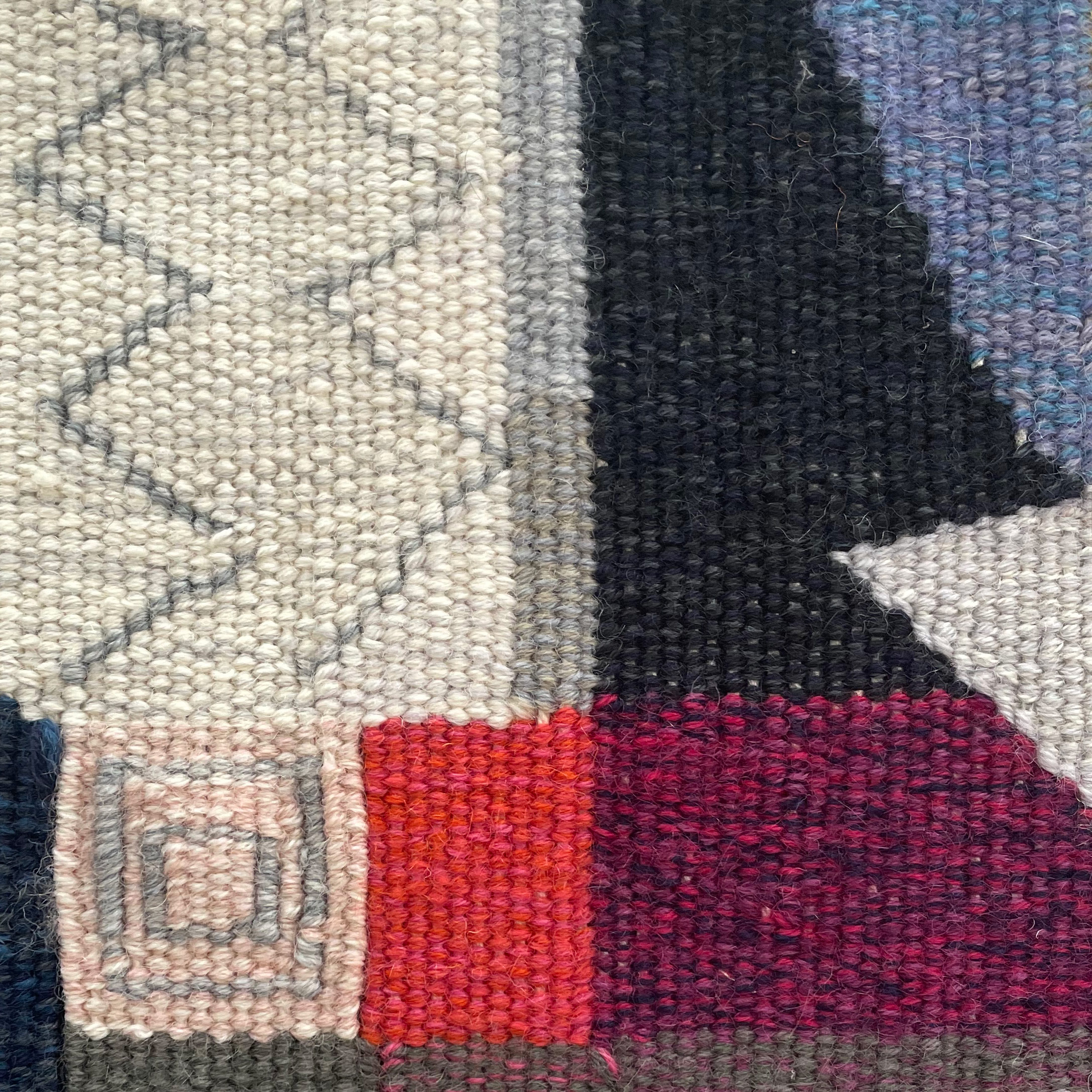 Ausschnitt - Tapisserie: Colourpieces, Kette BW 4 F/cm